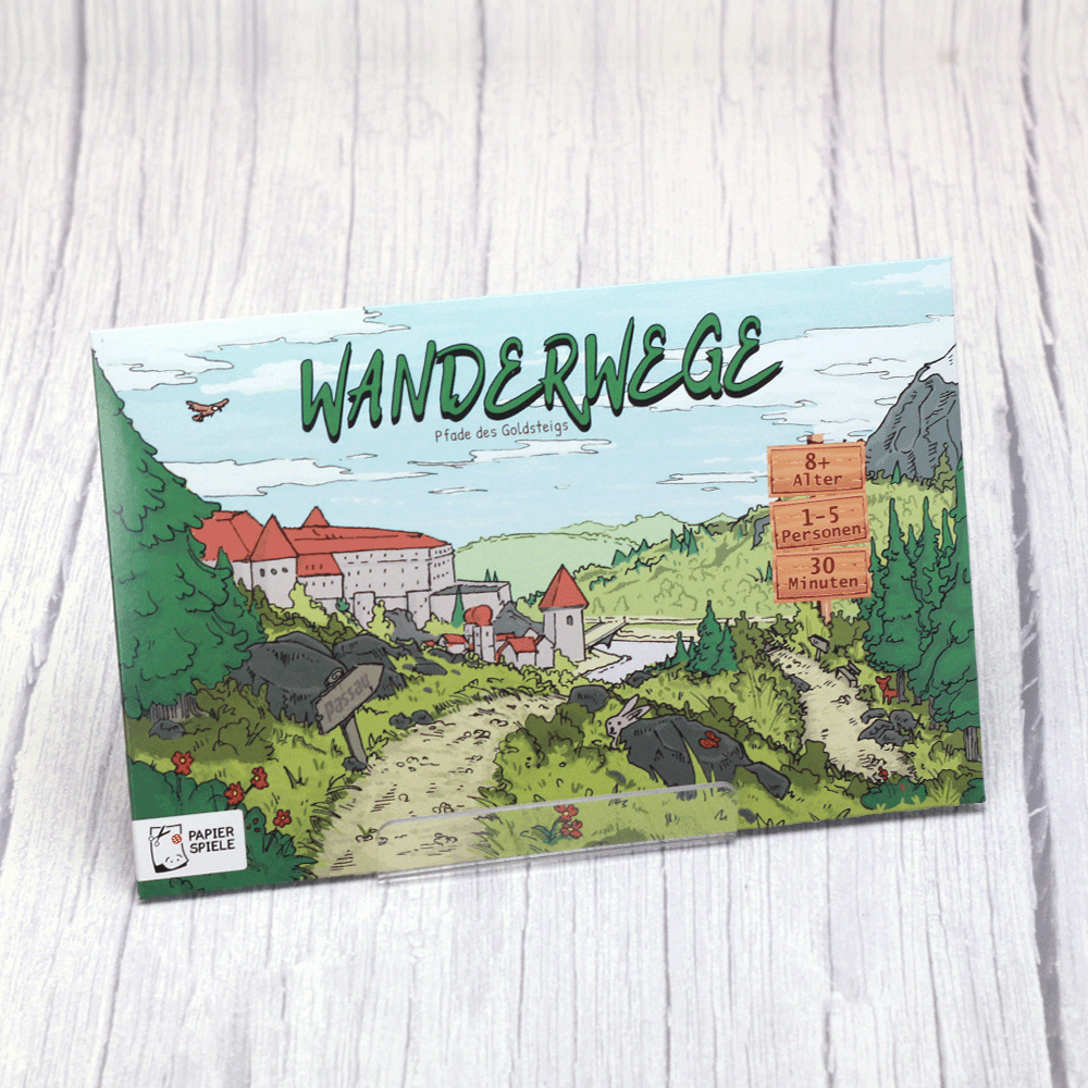 Wanderwege - Pfade des Goldstegs - Wooden Tree Games