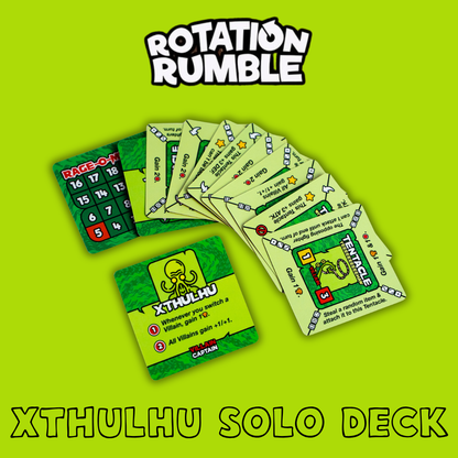 Rotation Rumble – Xthulhu Solo Deck