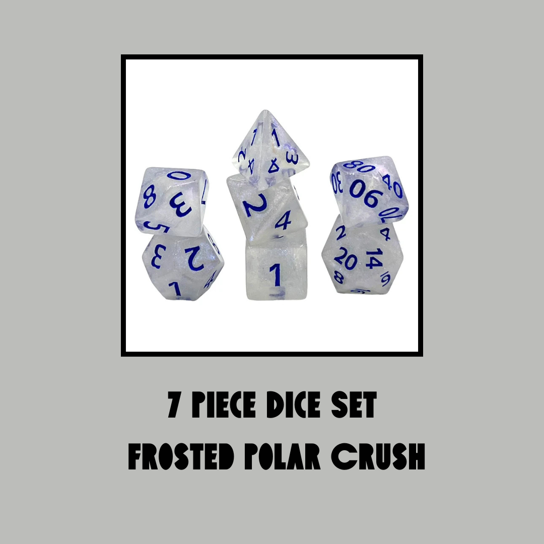 Dice Set Frosted: Polar Crush 