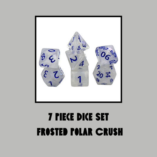 Dice Set Frosted: Polar Crush 