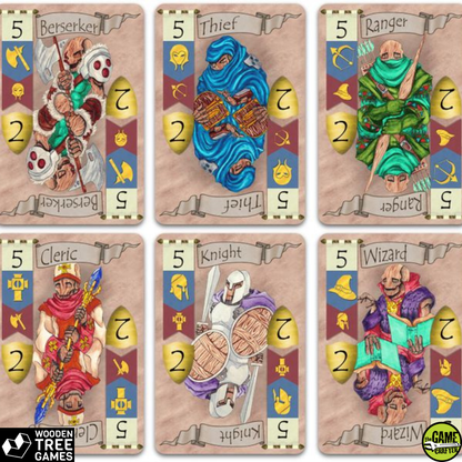 Dungeoneering Dolls - Wooden Tree Games