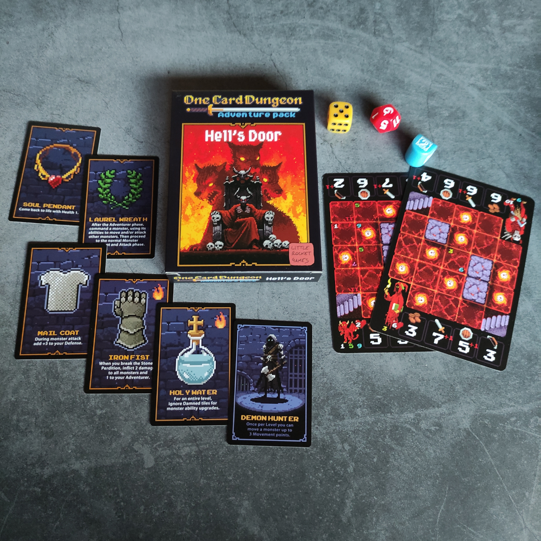 One Card Dungeon - HELL'S DOOR