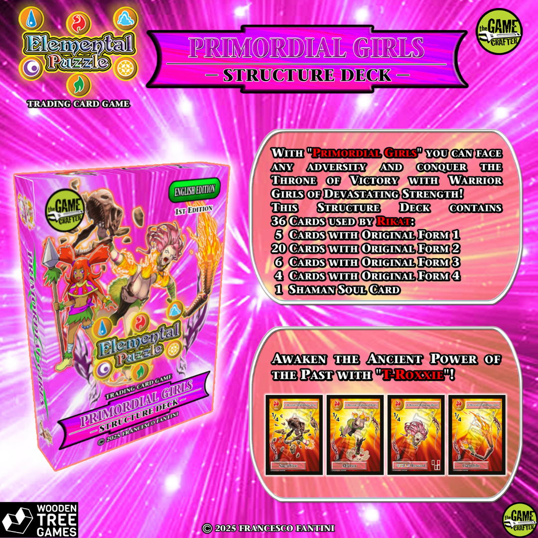 Elemental Puzzle TCG - Primordial Girls - Structure Deck
