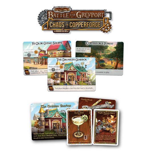 The Red Dragon Inn Battle for Greyport Chaos in Copperforge