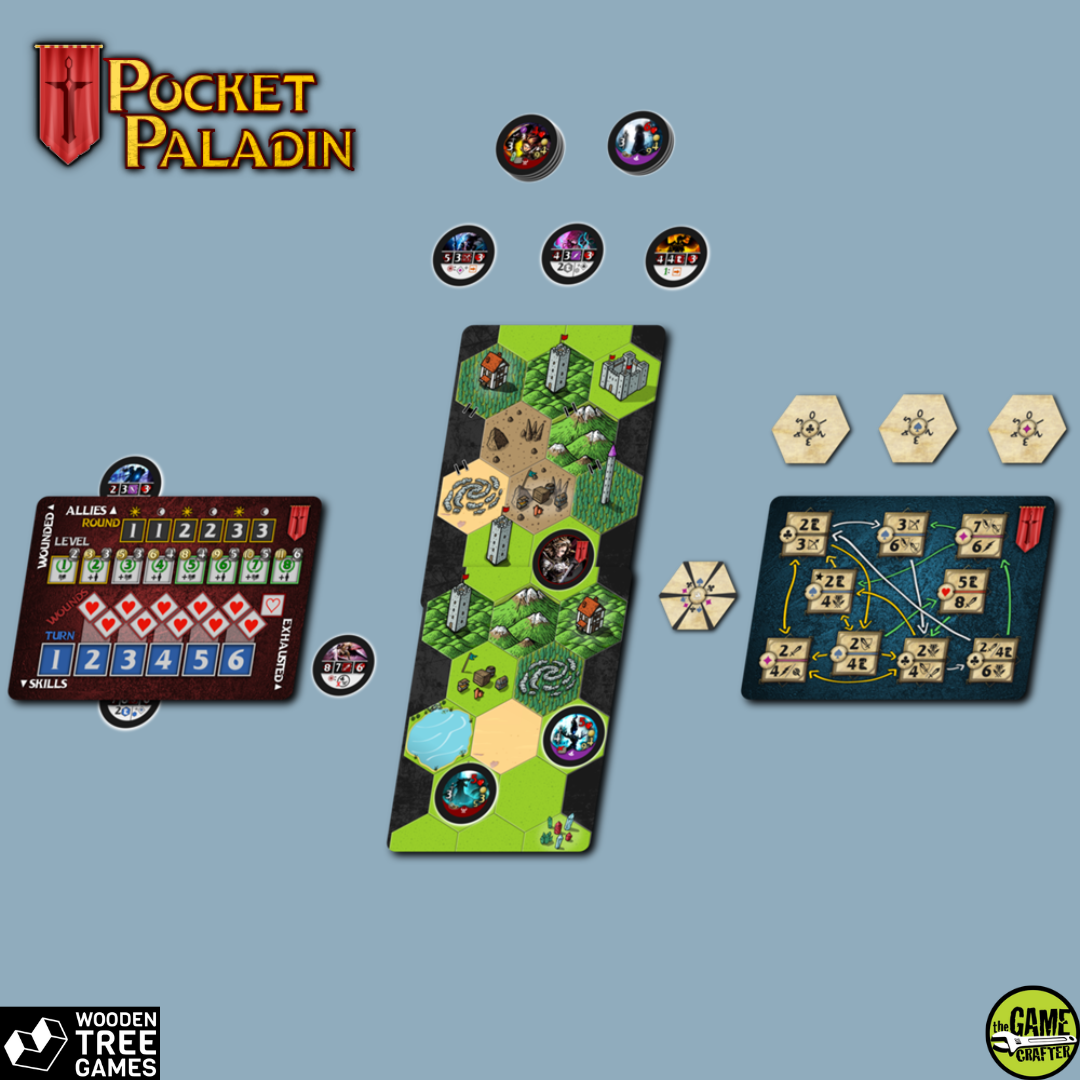 Pocket Paladin - Wooden Tree Games