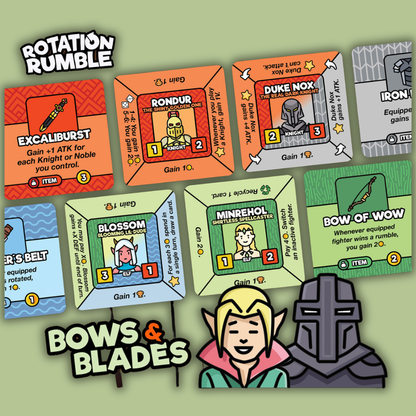 Rotation Rumble – Bows & Blades