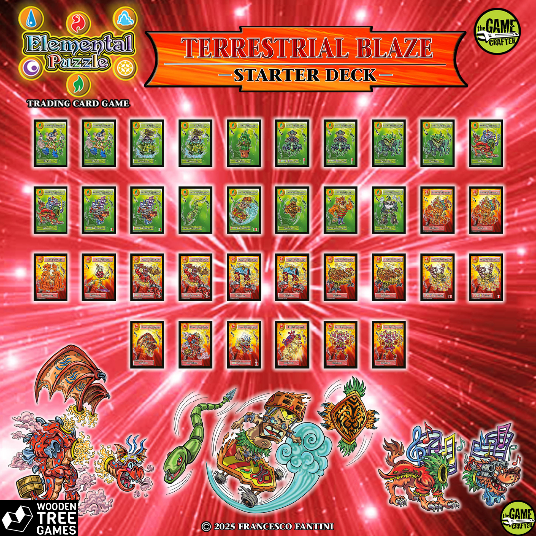 Elemental Puzzle TCG - Terrestrial Blaze - Starter Deck