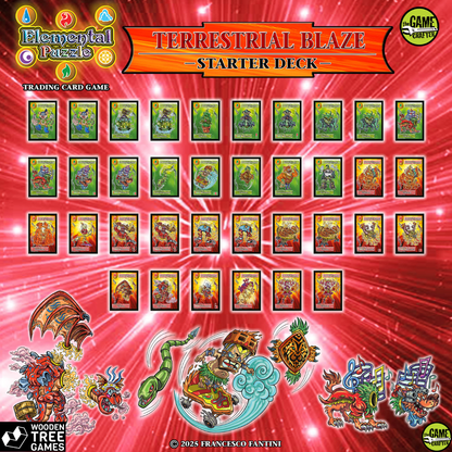 Elemental Puzzle TCG - Terrestrial Blaze - Starter Deck