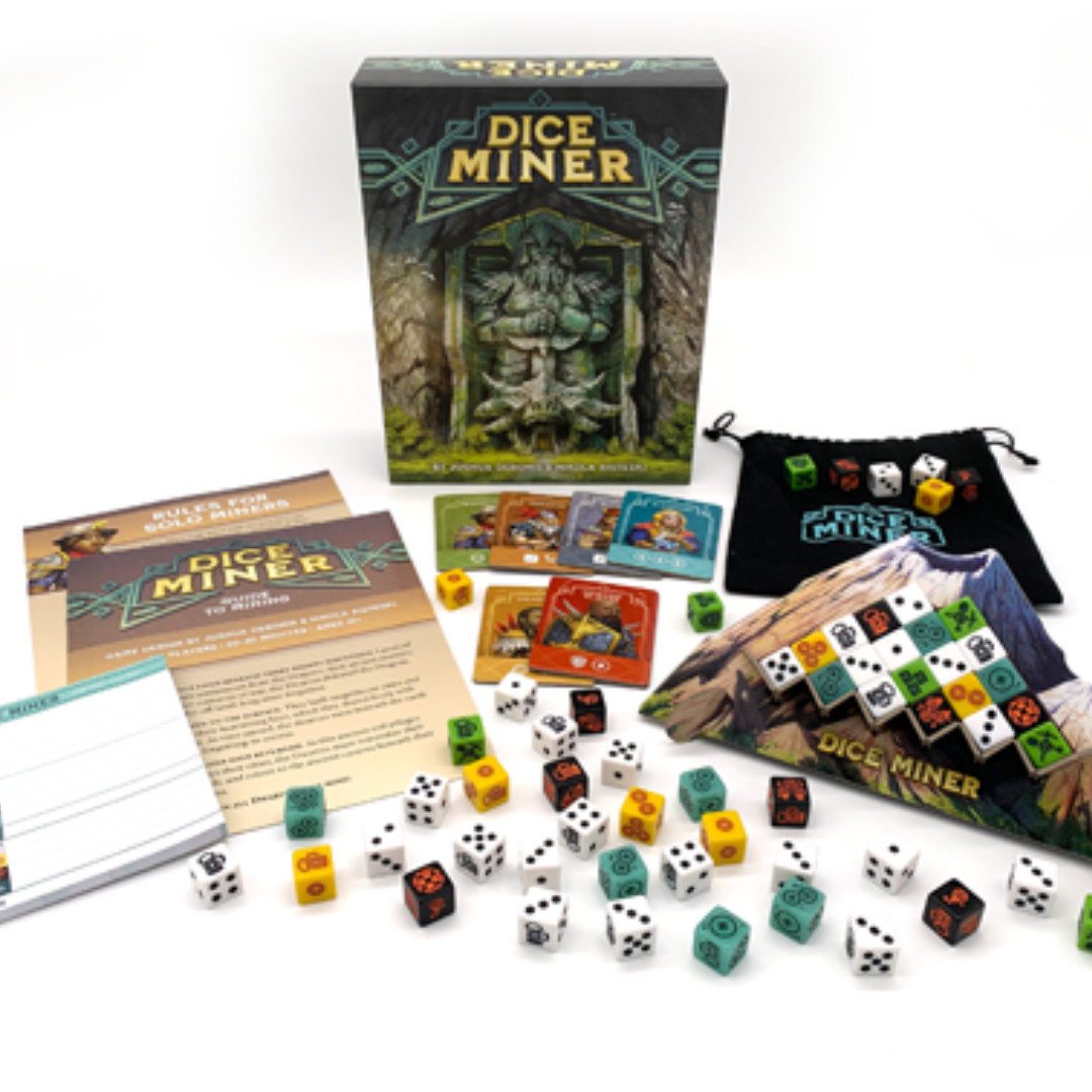 Dice Miner - Wooden Tree Games