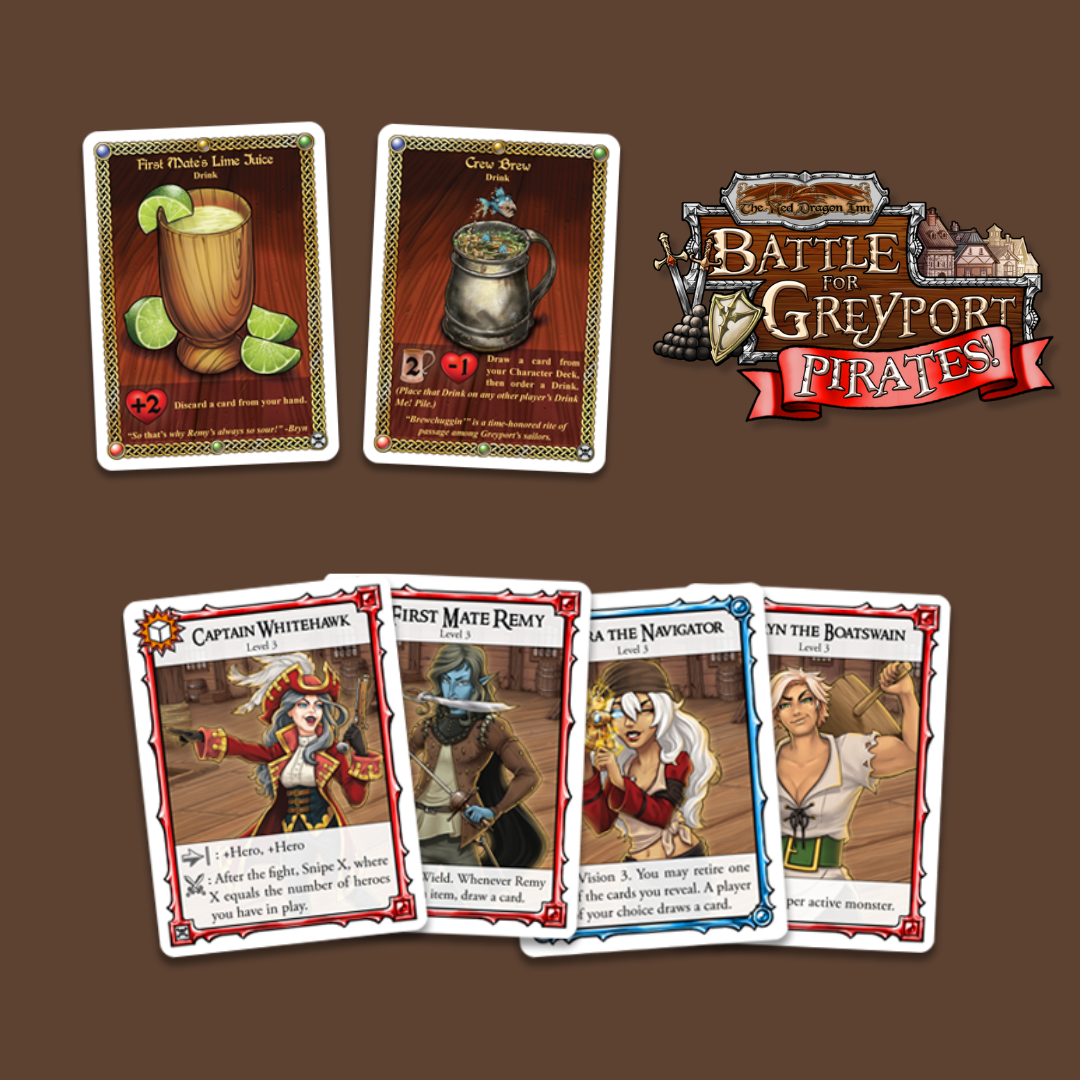 Red Dragon Inn Battle for Greyport Pirates! – Wooden Tree Games