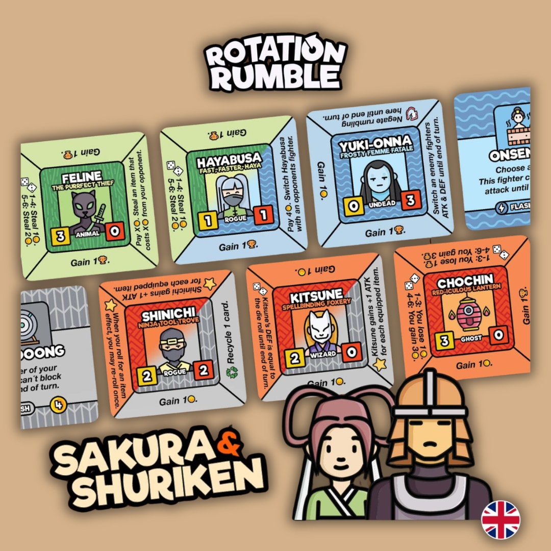 Rotation Rumble – Sakura & Shuriken