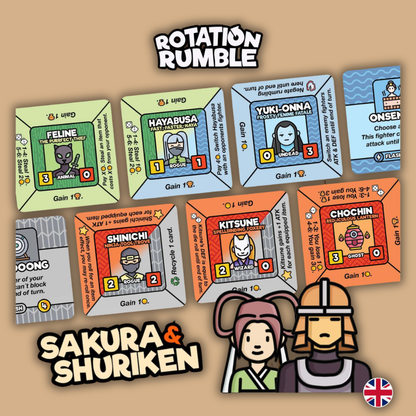 Rotation Rumble – Sakura & Shuriken