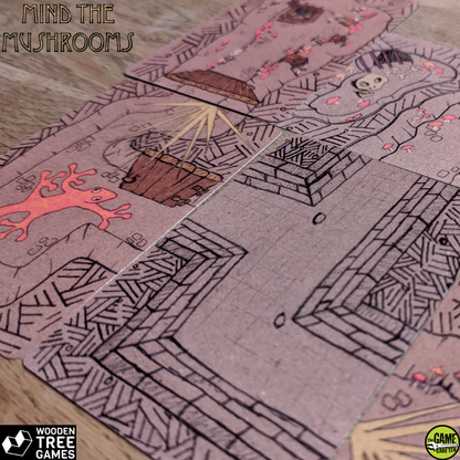 Paperbag Dungeon: Mind the Mushrooms