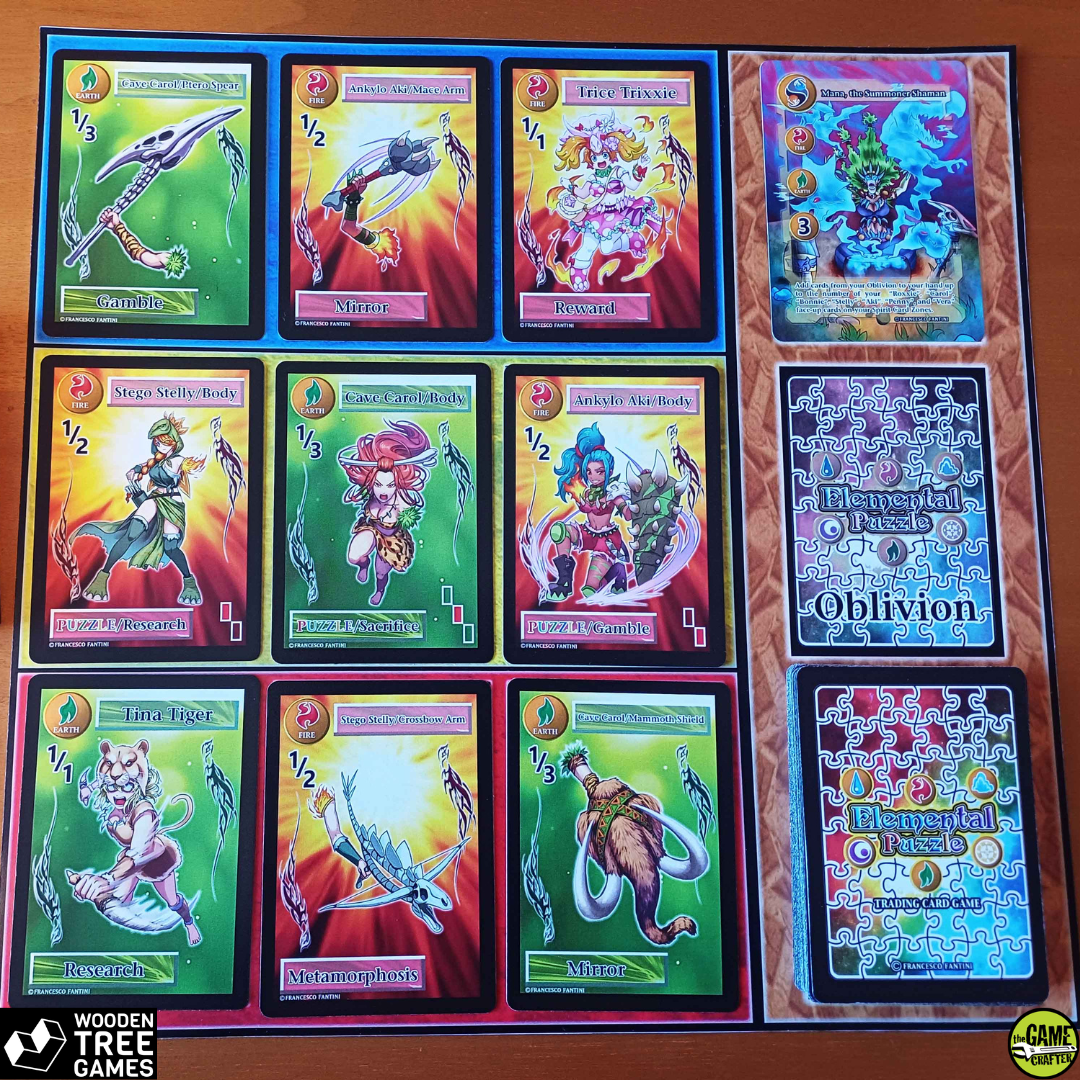 Elemental Puzzle TCG - Primordial Girls - Structure Deck