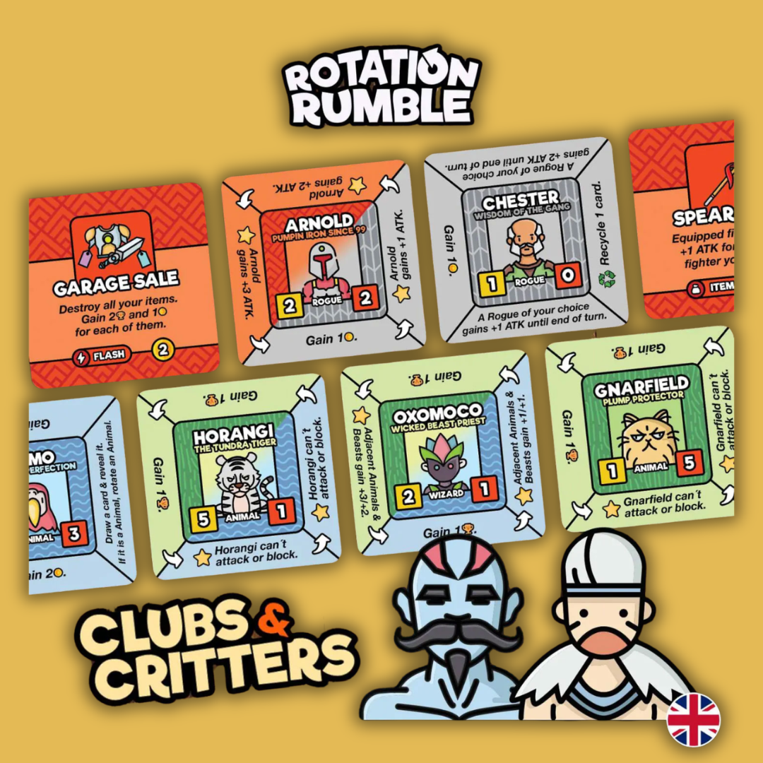 Rotation Rumble – Clubs & Critters