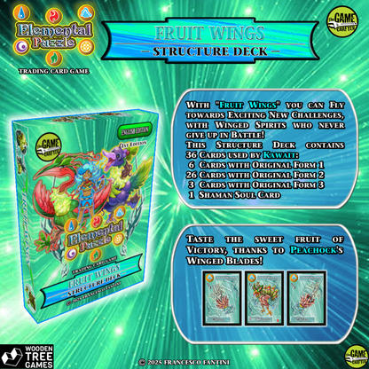 Elemental Puzzle TCG - Fruit Wings - Structure Deck