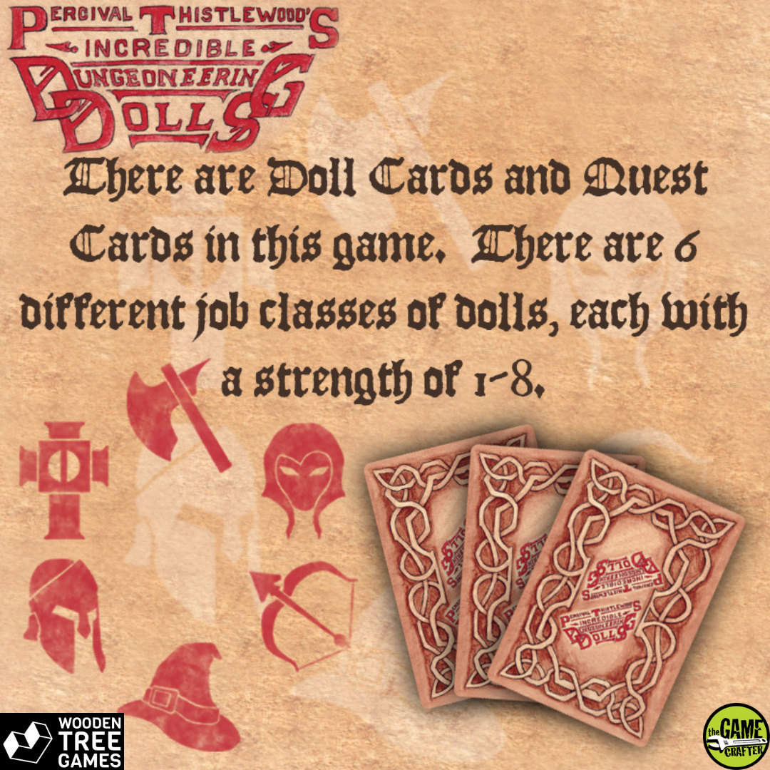 Dungeoneering Dolls - Wooden Tree Games