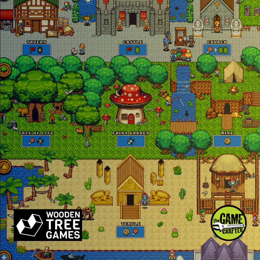 Adventure Realms - Wooden Tree Games