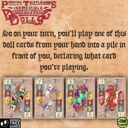 Dungeoneering Dolls - Wooden Tree Games