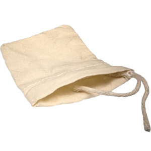 Muslin bag, white