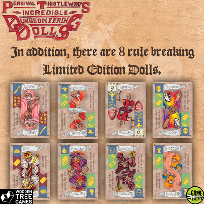 Dungeoneering Dolls - Wooden Tree Games