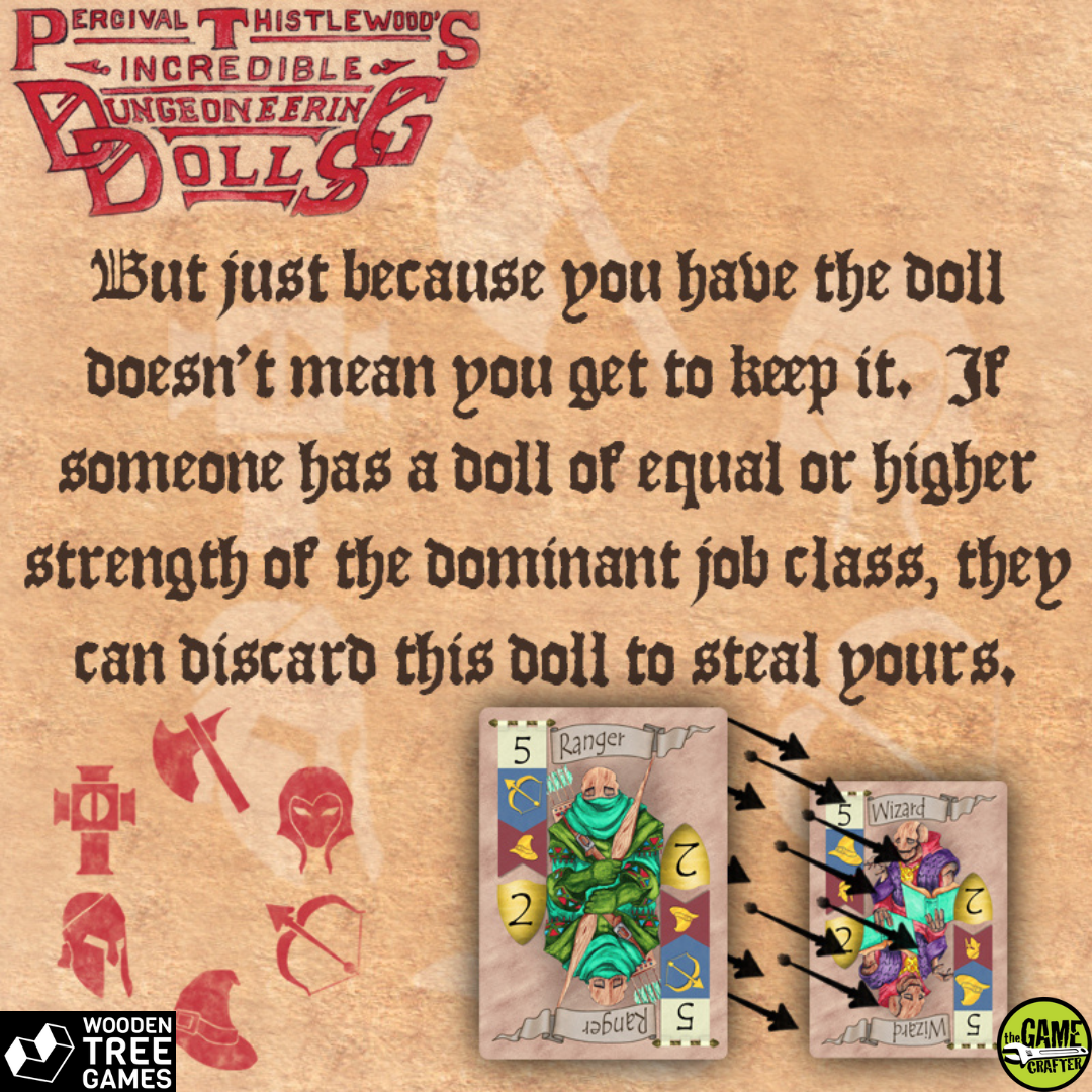 Dungeoneering Dolls - Wooden Tree Games