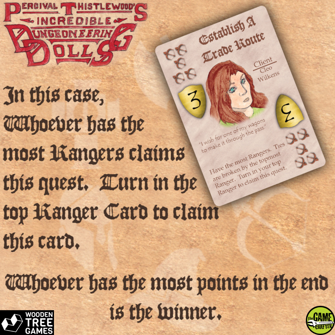 Dungeoneering Dolls - Wooden Tree Games