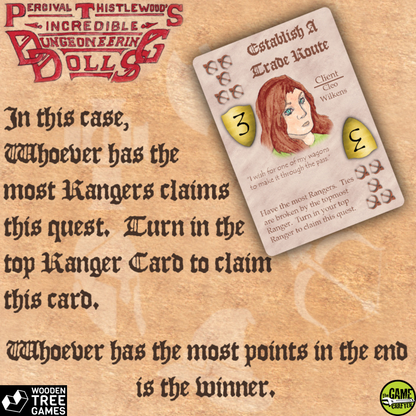 Dungeoneering Dolls - Wooden Tree Games