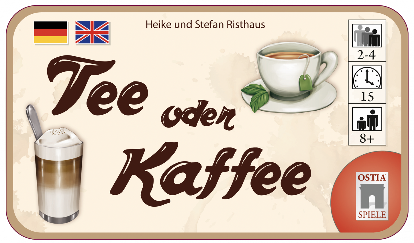 Tee oder Kaffee - Wooden Tree Games