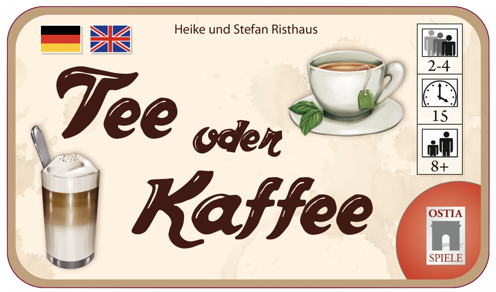 Tee oder Kaffee - Wooden Tree Games