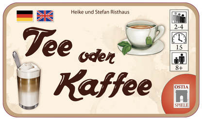 Tee oder Kaffee - Wooden Tree Games