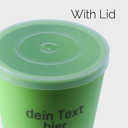 Dice Cup flex Würfelbecher in waldgrün inklusive Deckel
