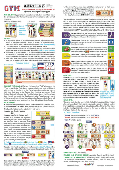 GYM (Pack O Game)