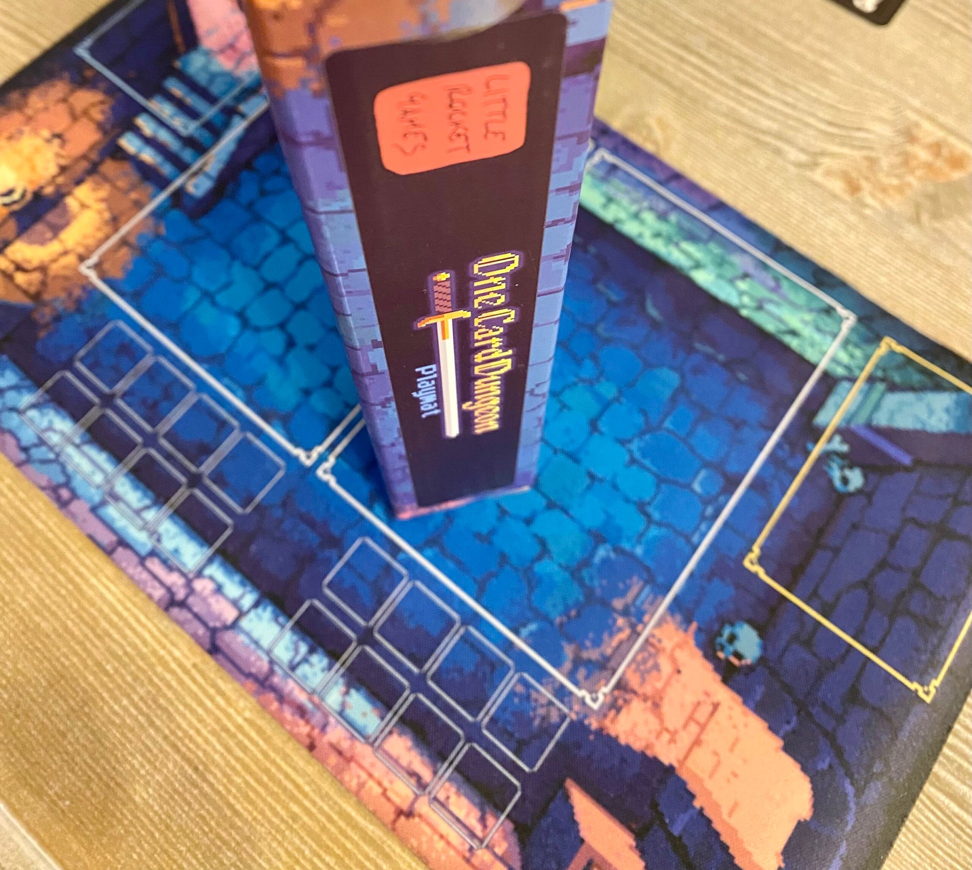 One Card Dungeon - Playmat - Wooden Tree Games