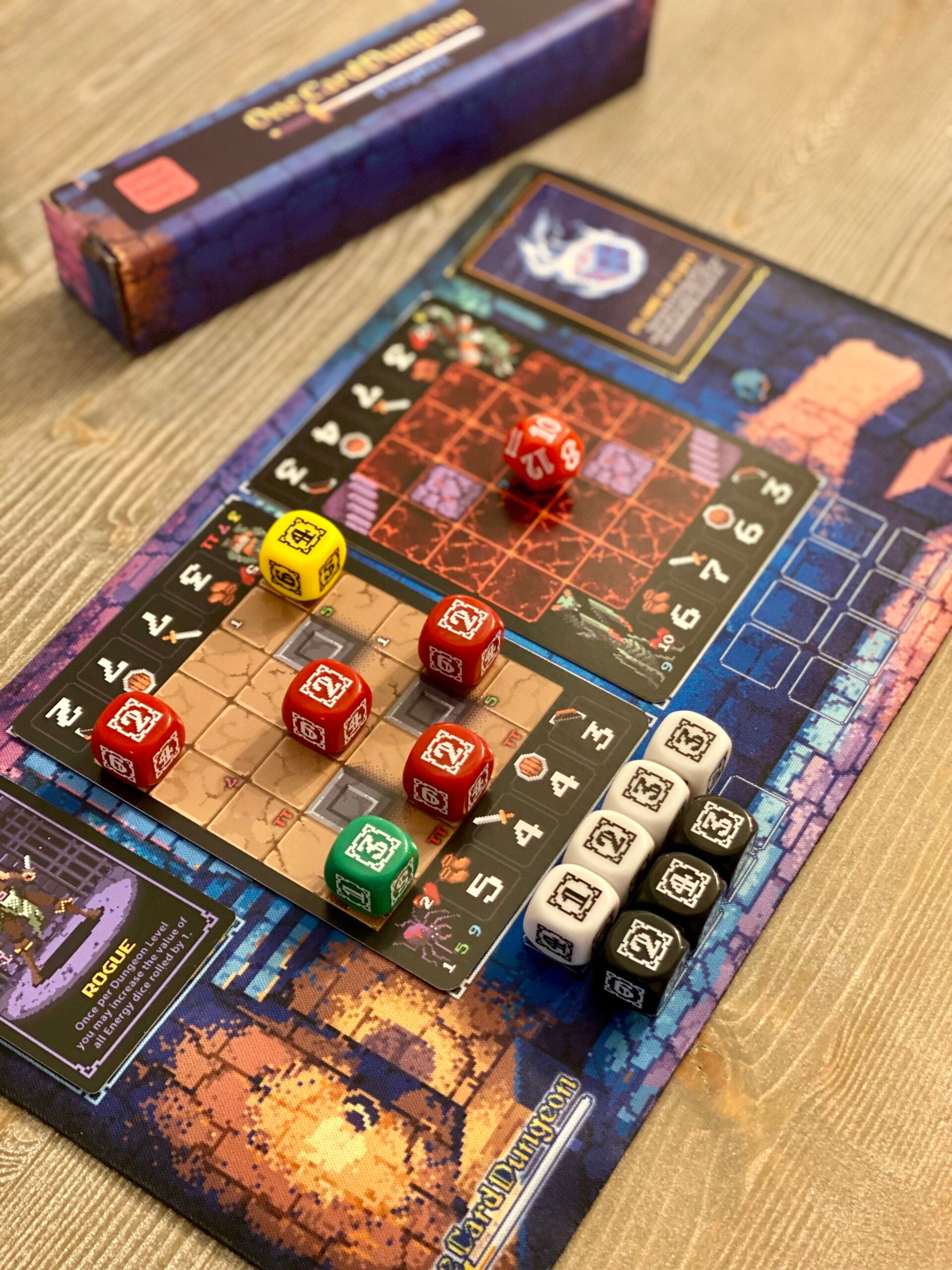 One Card Dungeon - Playmat - Wooden Tree Games