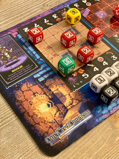 One Card Dungeon - Playmat - Wooden Tree Games