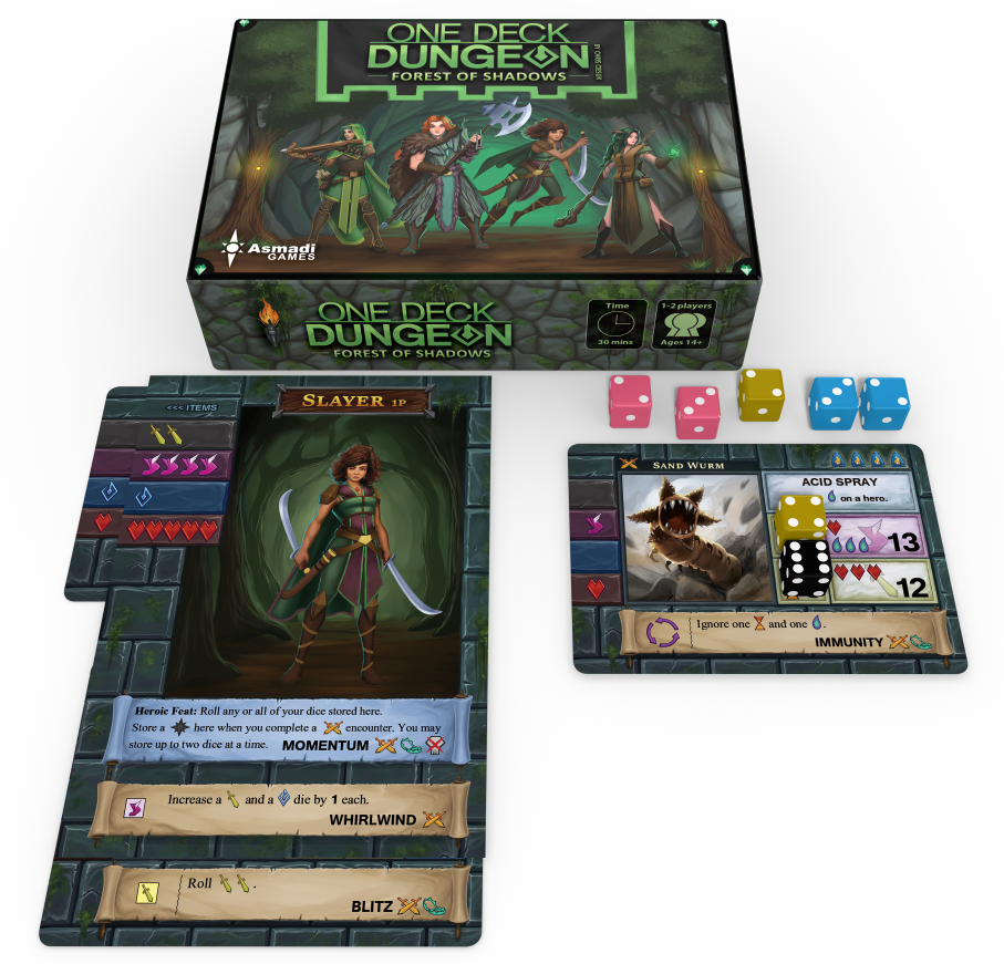 One Deck Dungeon: Forest of Shadows
