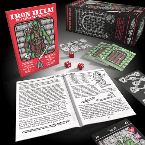 Iron-Helm-Set (ohne Game Mat) - Wooden Tree Games