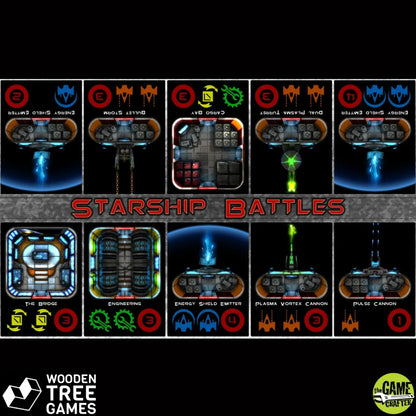 Starship Battles - Wooden Tree Games