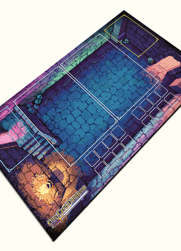 One Card Dungeon - Playmat - Wooden Tree Games